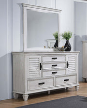 Franco Dresser With Mirror - Theo's Factory Direct Mattress & Furniture (Columbus, OH)