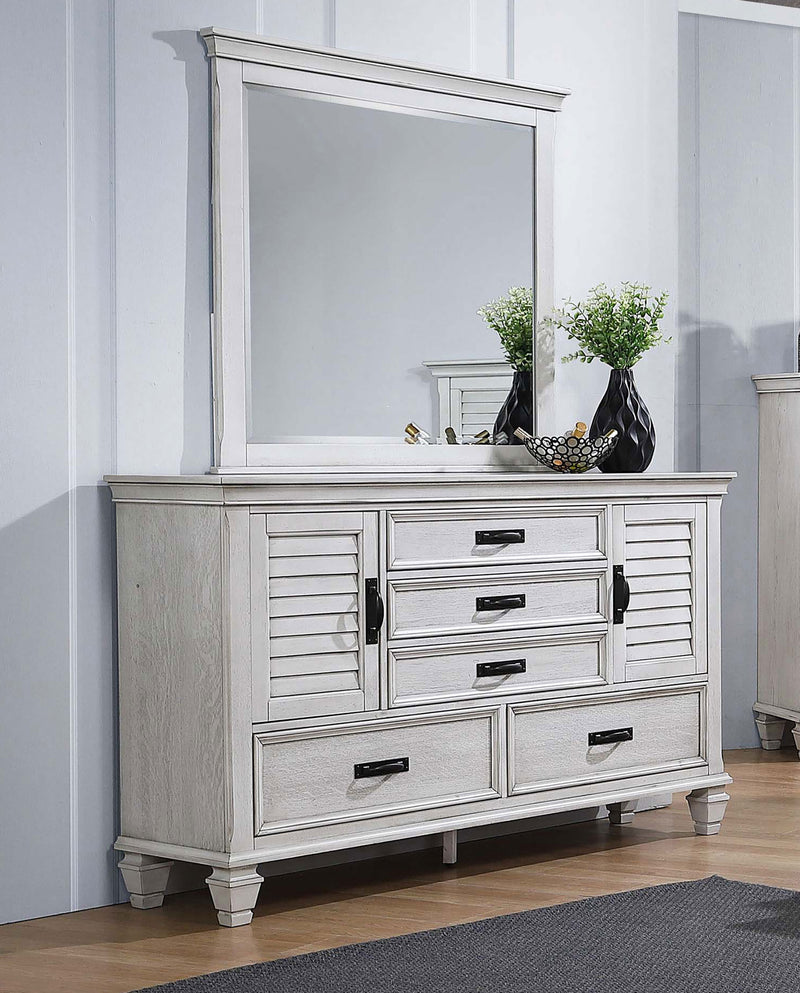 Franco Dresser With Mirror - Theo's Factory Direct Mattress & Furniture (Columbus, OH)