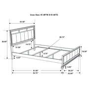 Barzini Panel Bed - Theo's Factory Direct Mattress & Furniture (Columbus, OH)