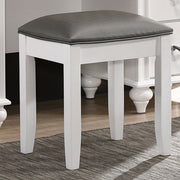 Barzini Vanity Stools - Theo's Factory Direct Mattress & Furniture (Columbus, OH)