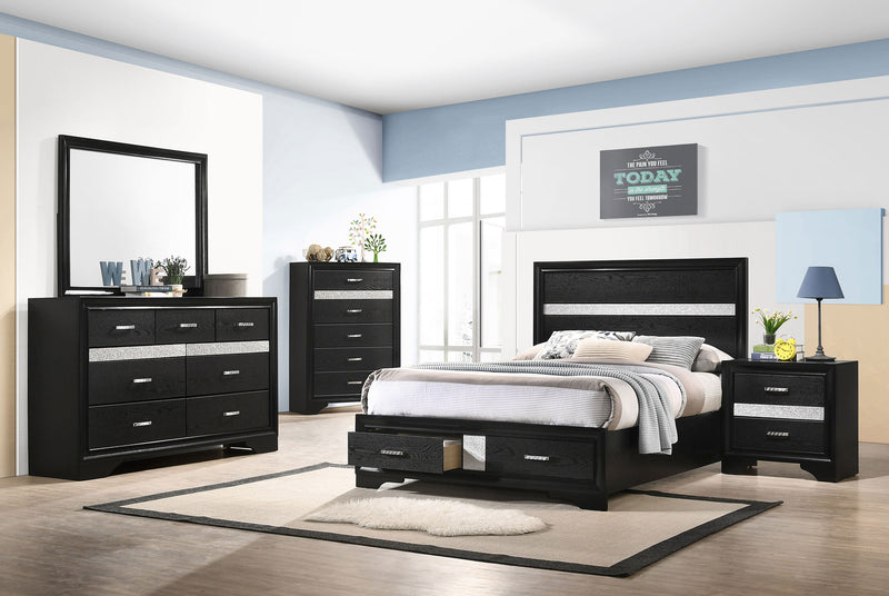 Miranda Bedroom Set with Storage - Theo's Factory Direct Mattress & Furniture (Columbus, OH)