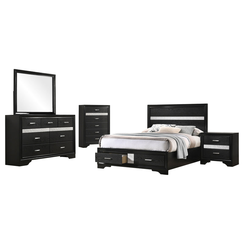 Miranda Bedroom Set with Storage - Theo's Factory Direct Mattress & Furniture (Columbus, OH)