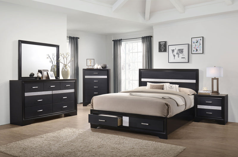 Miranda Bedroom Set with Storage - Theo's Factory Direct Mattress & Furniture (Columbus, OH)