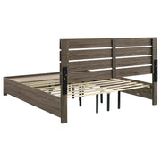 Brantford Wood Storage Panel Bed - Theo's Factory Direct Mattress & Furniture (Columbus, OH)
