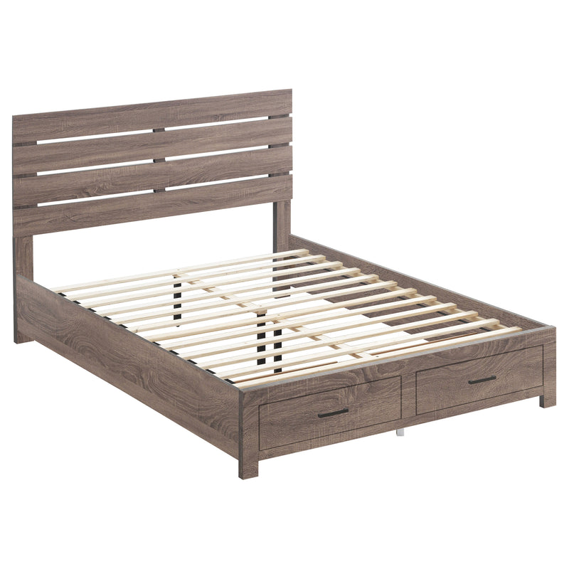 Brantford Panel Platform Storage Bed - Theo's Factory Direct Mattress & Furniture (Columbus, OH)
