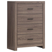 Brantford 4-drawer Chest Barrel Oak - Theo's Factory Direct Mattress & Furniture (Columbus, OH)