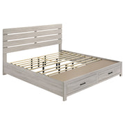 Brantford Wood Storage Panel Bed - Theo's Factory Direct Mattress & Furniture (Columbus, OH)