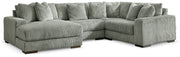 Lindyn Sectional with Chaise - Theo's Factory Direct Mattress & Furniture (Columbus, OH)
