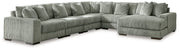 Lindyn Sectional with Chaise - Theo's Factory Direct Mattress & Furniture (Columbus, OH)