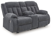 Observation Power Reclining Loveseat with Console - Theo's Factory Direct Mattress & Furniture (Columbus, OH)