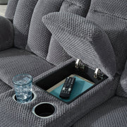 Observation Power Reclining Loveseat with Console - Theo's Factory Direct Mattress & Furniture (Columbus, OH)