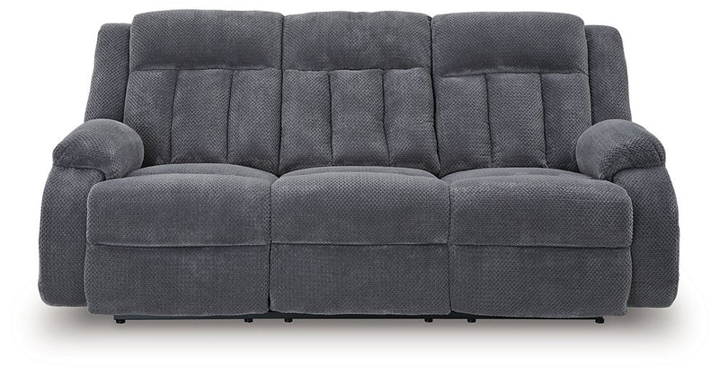 Observation Power Reclining Sofa with Drop Down Table - Theo's Factory Direct Mattress & Furniture (Columbus, OH)