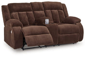 Observation Power Reclining Loveseat with Console - Theo's Factory Direct Mattress & Furniture (Columbus, OH)