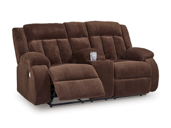 Observation Power Reclining Loveseat with Console - Theo's Factory Direct Mattress & Furniture (Columbus, OH)
