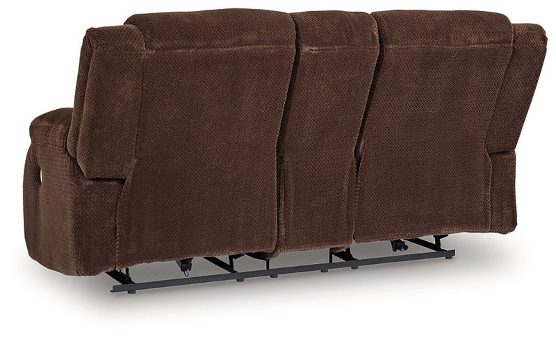 Observation Power Reclining Loveseat with Console - Theo's Factory Direct Mattress & Furniture (Columbus, OH)