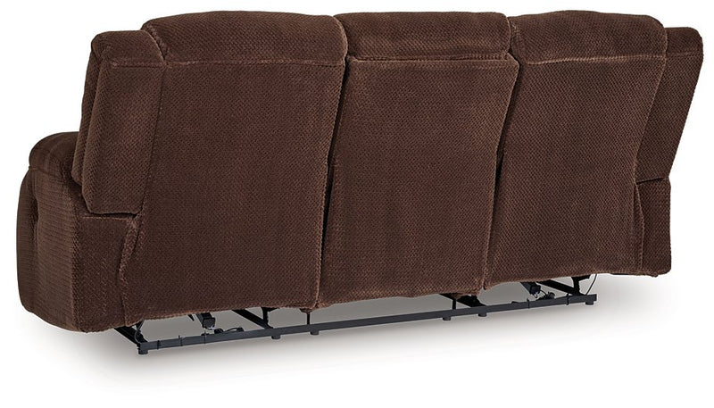 Observation Power Reclining Sofa with Drop Down Table - Theo's Factory Direct Mattress & Furniture (Columbus, OH)