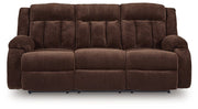 Observation Power Reclining Sofa with Drop Down Table - Theo's Factory Direct Mattress & Furniture (Columbus, OH)