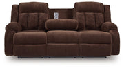 Observation Power Reclining Sofa with Drop Down Table - Theo's Factory Direct Mattress & Furniture (Columbus, OH)