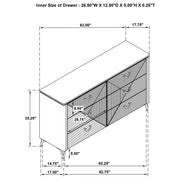 Cassia Dresser - Theo's Factory Direct Mattress & Furniture (Columbus, OH)