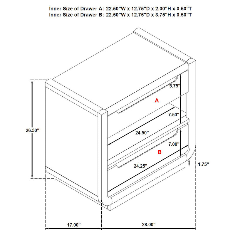 Leandro Bedroom Set - Theo's Factory Direct Mattress & Furniture (Columbus, OH)