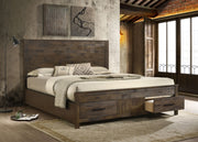 Woodmont Panel Platform Storage Bed - Theo's Factory Direct Mattress & Furniture (Columbus, OH)