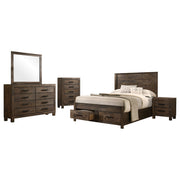 Woodmont 4 & 5 Piece E.King, Queen, & Cal;.King Bedroom Sets - Theo's Factory Direct Mattress & Furniture (Columbus, OH)