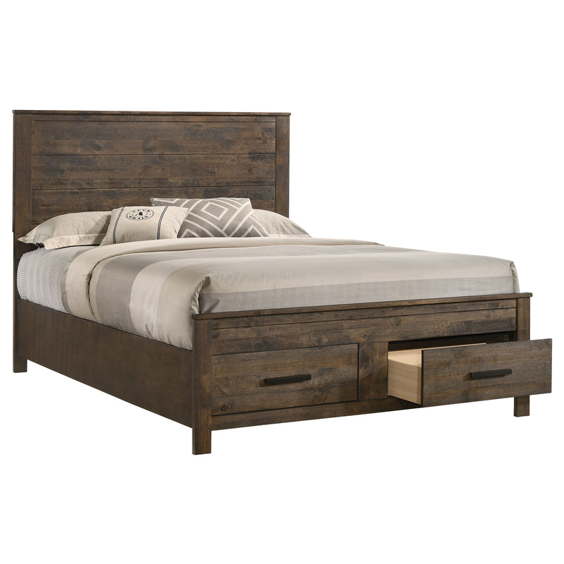 Woodmont Panel Platform Storage Bed - Theo's Factory Direct Mattress & Furniture (Columbus, OH)