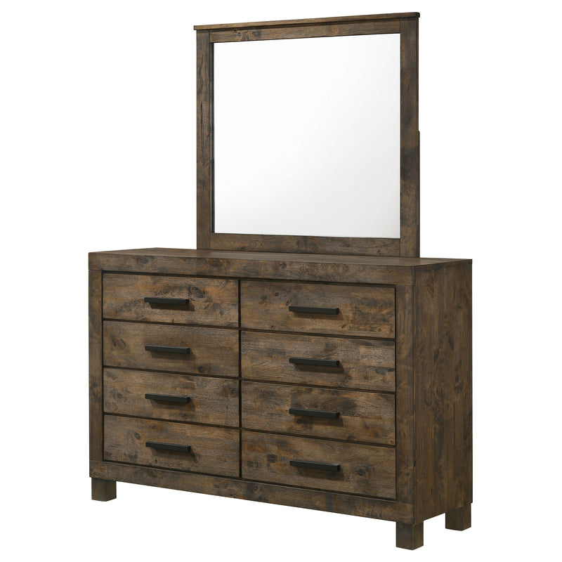 Woodmont Dresser With Mirror - Theo's Factory Direct Mattress & Furniture (Columbus, OH)