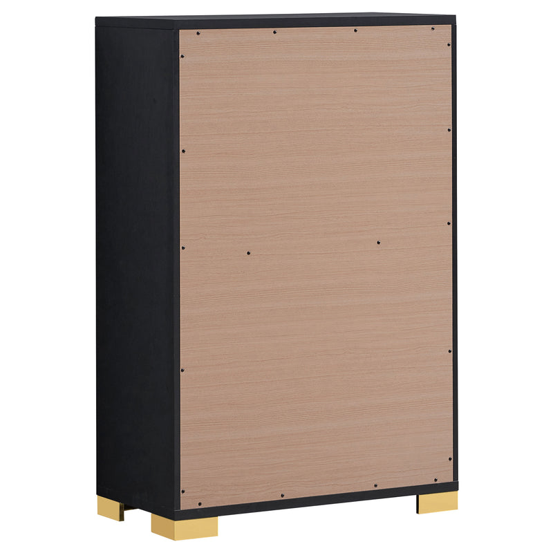 Marceline Bedroom Sets White & Black 4 & 5 Piece - Theo's Factory Direct Mattress & Furniture (Columbus, OH)