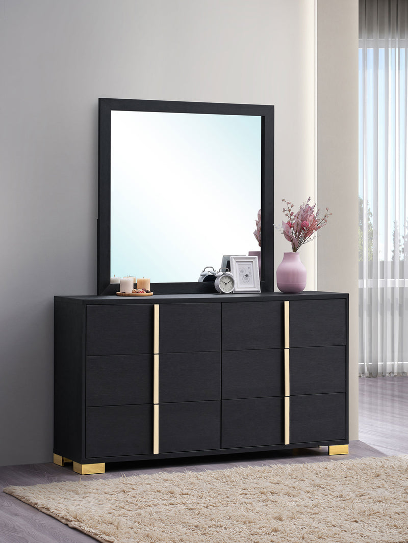 Marceline Dresser With Mirror - Theo's Factory Direct Mattress & Furniture (Columbus, OH)