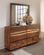 Winslow Dresser With Mirror - Theo's Factory Direct Mattress & Furniture (Columbus, OH)