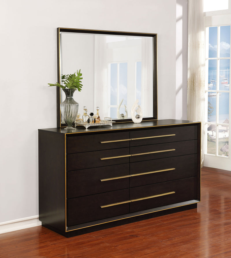 Durango Dresser With Mirror - Theo's Factory Direct Mattress & Furniture (Columbus, OH)