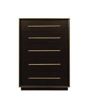 Durango 5-drawer Chest Smoked Peppercorn - Theo's Factory Direct Mattress & Furniture (Columbus, OH)