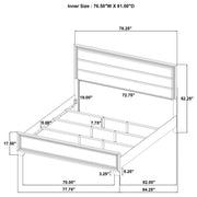 Wright California King Bed - Theo's Factory Direct Mattress & Furniture (Columbus, OH)