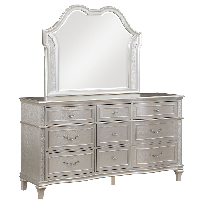 Evangeline Dresser With Mirror - Theo's Factory Direct Mattress & Furniture (Columbus, OH)