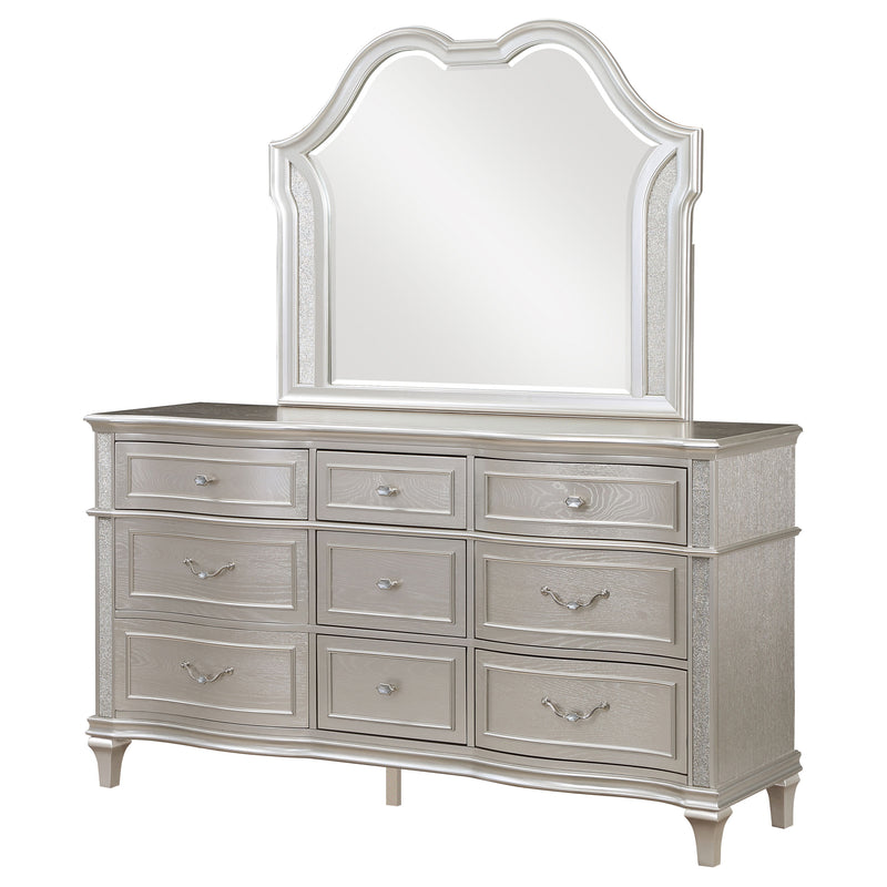 Evangeline Dresser With Mirror - Theo's Factory Direct Mattress & Furniture (Columbus, OH)