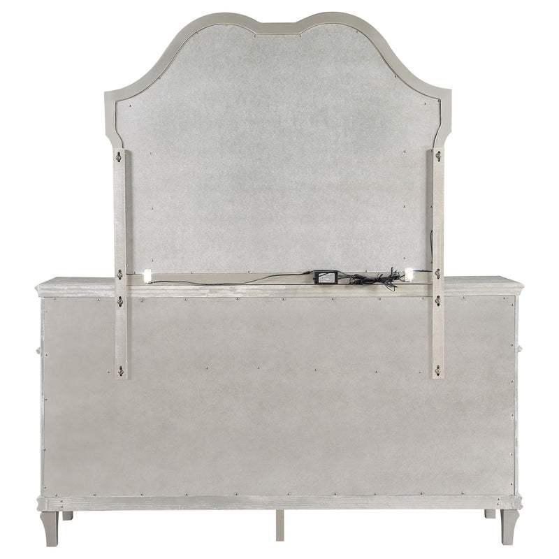 Evangeline Dresser With Mirror - Theo's Factory Direct Mattress & Furniture (Columbus, OH)