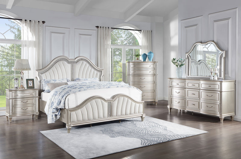 Evangeline Dresser With Mirror - Theo's Factory Direct Mattress & Furniture (Columbus, OH)