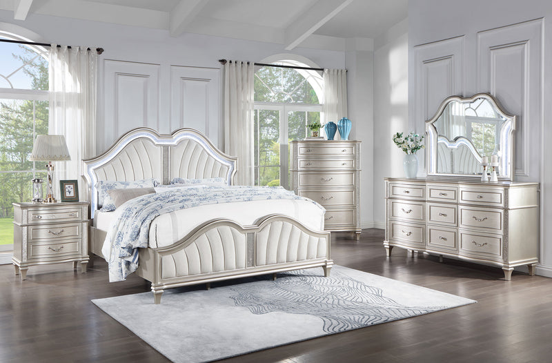 Evangeline Dresser With Mirror - Theo's Factory Direct Mattress & Furniture (Columbus, OH)