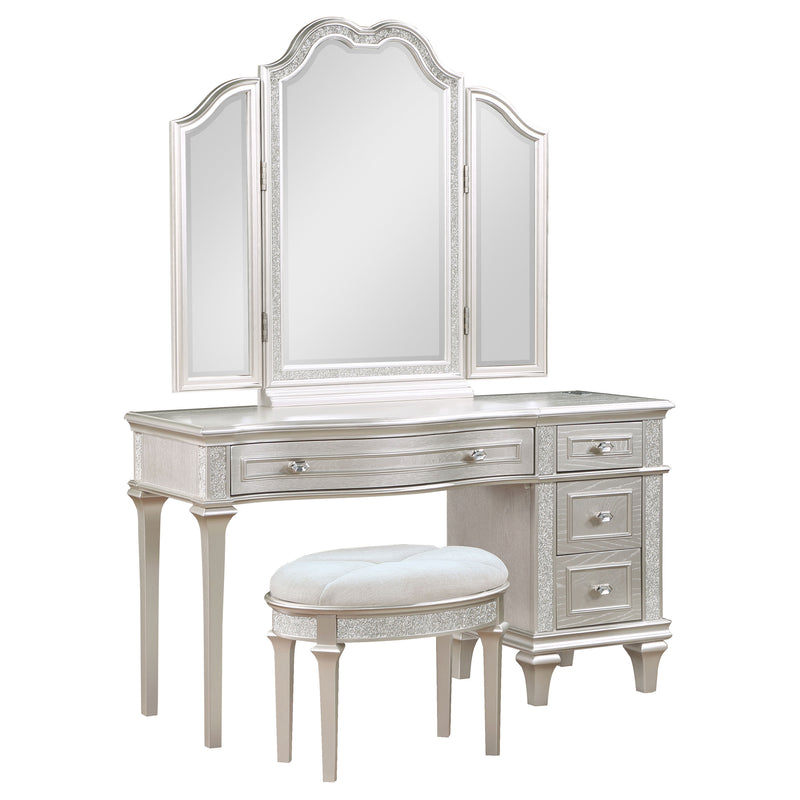 Evangeline Vanity Set - Theo's Factory Direct Mattress & Furniture (Columbus, OH)
