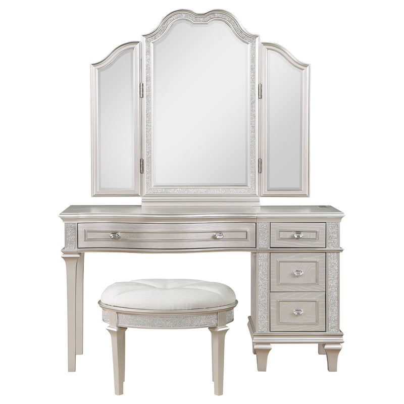 Evangeline Vanity Set - Theo's Factory Direct Mattress & Furniture (Columbus, OH)