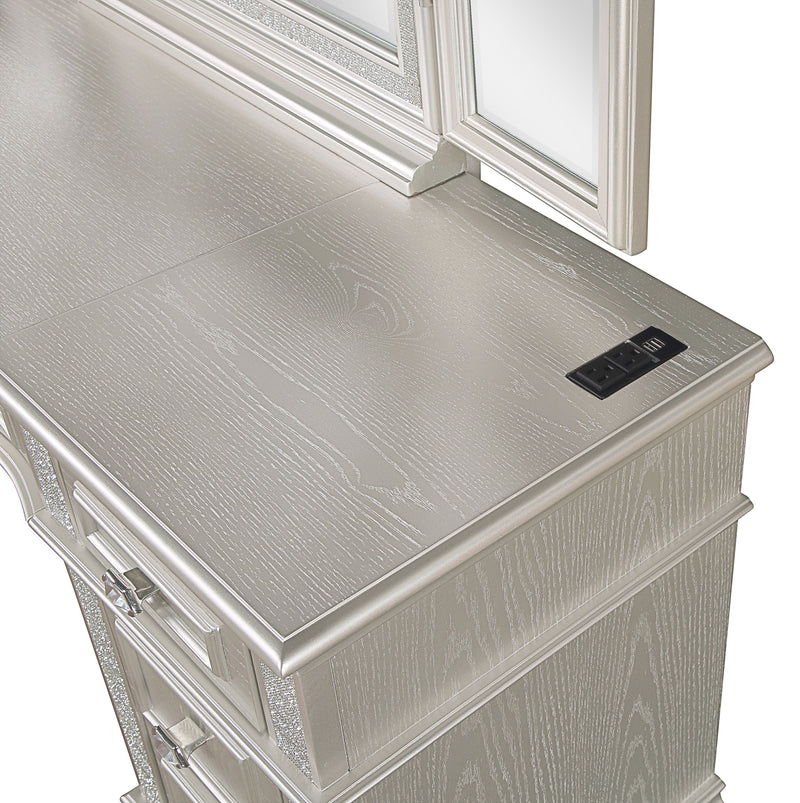 Evangeline Vanity Set - Theo's Factory Direct Mattress & Furniture (Columbus, OH)