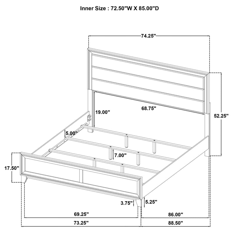 Welsley Panel Bed - Theo's Factory Direct Mattress & Furniture (Columbus, OH)