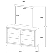 Welsley Dresser with Mirror - Theo's Factory Direct Mattress & Furniture (Columbus, OH)