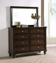 Andover Dresser with Mirror - Theo's Factory Direct Mattress & Furniture (Columbus, OH)