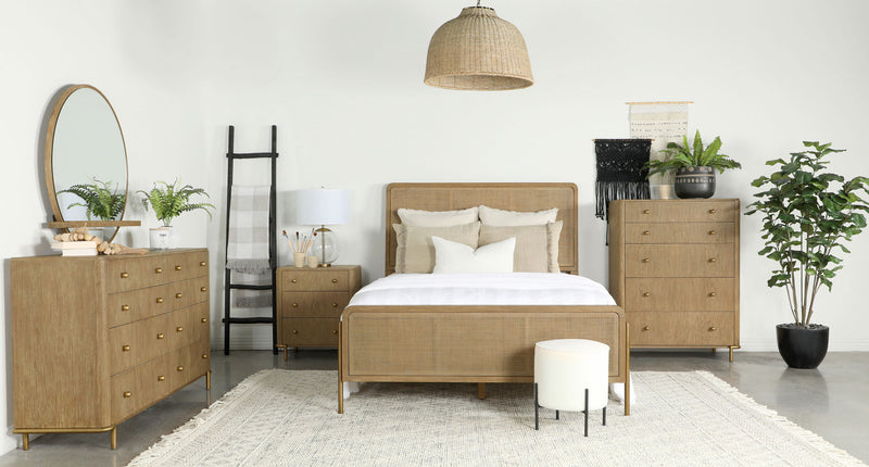 Arini Bedroom Set Beige - Theo's Factory Direct Mattress & Furniture (Columbus, OH)