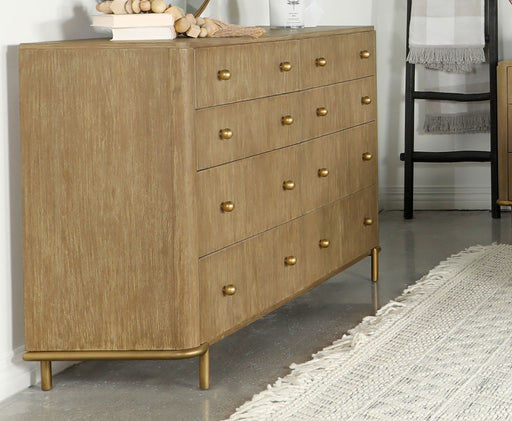 Arini 8-drawer Dresser Sand Wash - Theo's Factory Direct Mattress & Furniture (Columbus, OH)