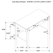 Arini Vanity Table - Theo's Factory Direct Mattress & Furniture (Columbus, OH)