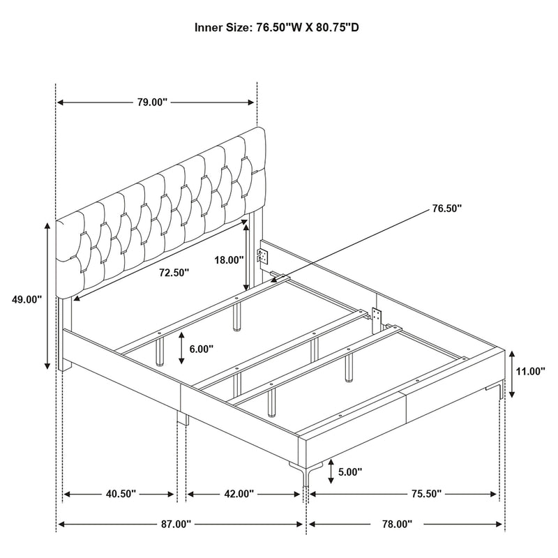 Kendall 4 & 5 Piece Bedroom Sets - Theo's Factory Direct Mattress & Furniture (Columbus, OH)