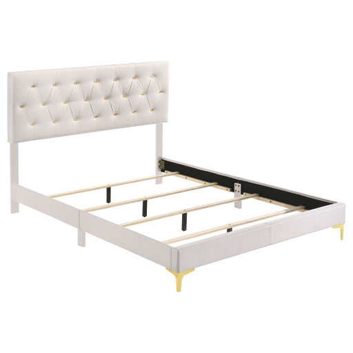 Kendall Panel Bed White - Theo's Factory Direct Mattress & Furniture (Columbus, OH)